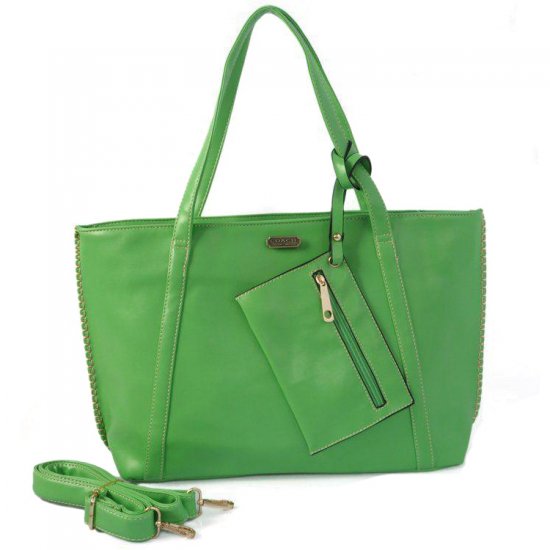 Coach City Chain Large Green Totes CII - Click Image to Close